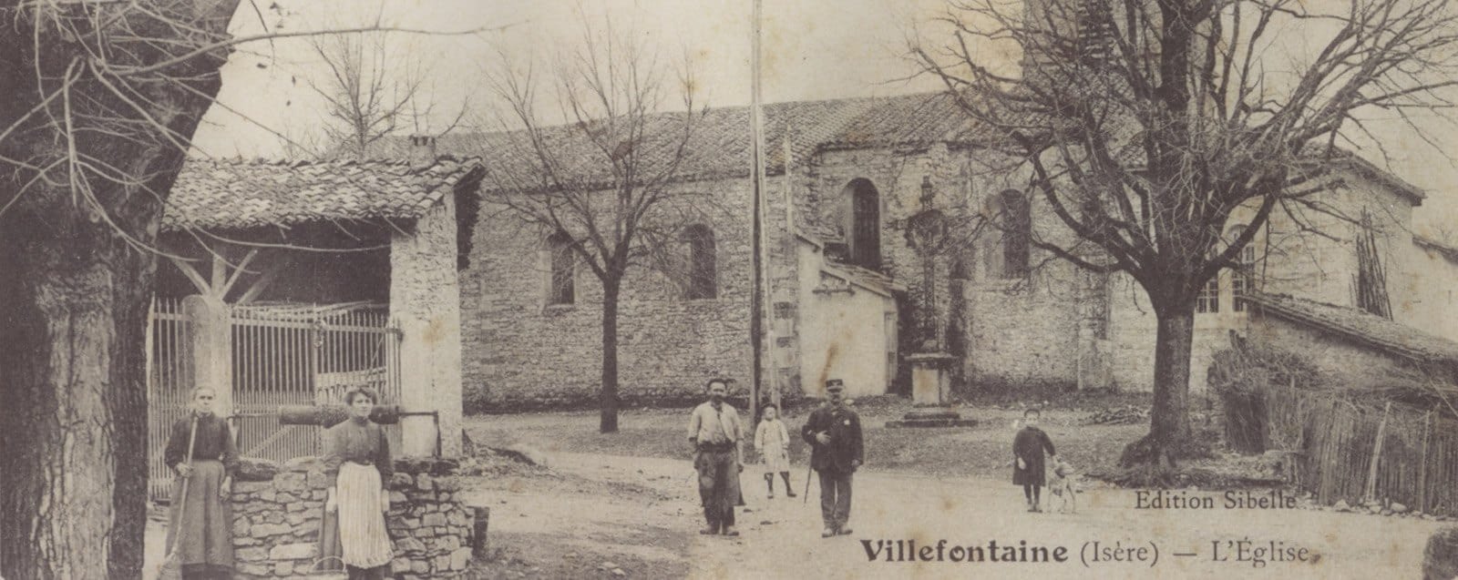 Histoire de Villefontaine, l’église et les habitants
