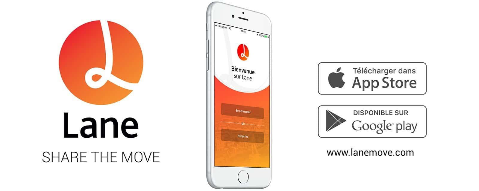 Plateforme de covoiturage LANE