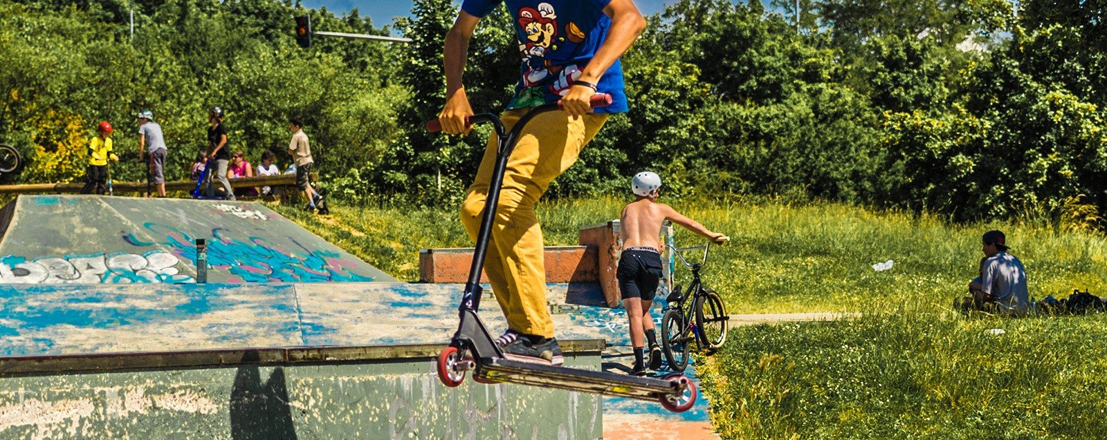 Skate Park, espace Perredière équipements sportifs Villefontaine
