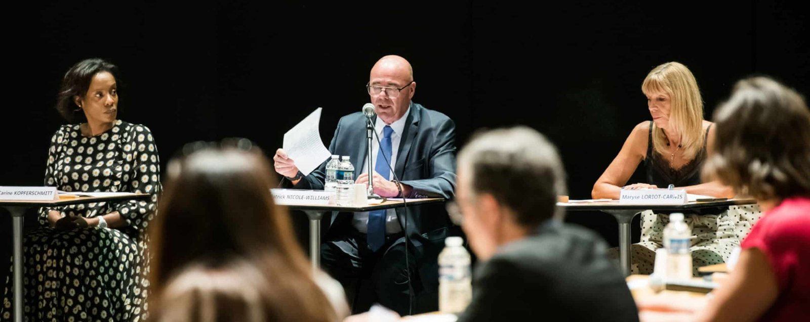 Conseil municipal de Villefontaine élection de Monsieur le maire Patrick Nicole-Williams